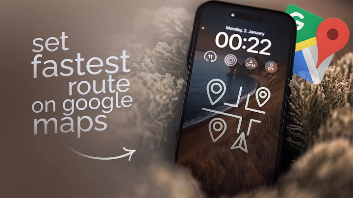 How to Set Fastest Route on Google Maps (tutorial)