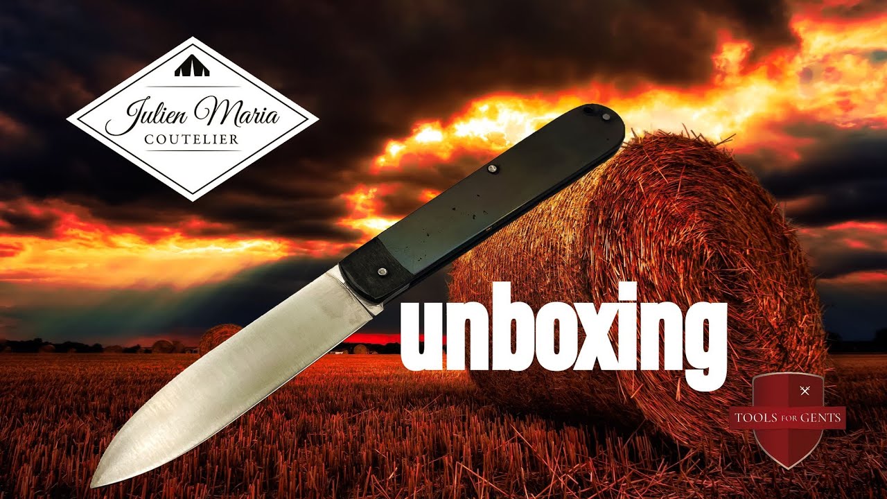 Unboxing: Coutellerie Maria - Julien Maria Knives at Tools For Gents - NEW