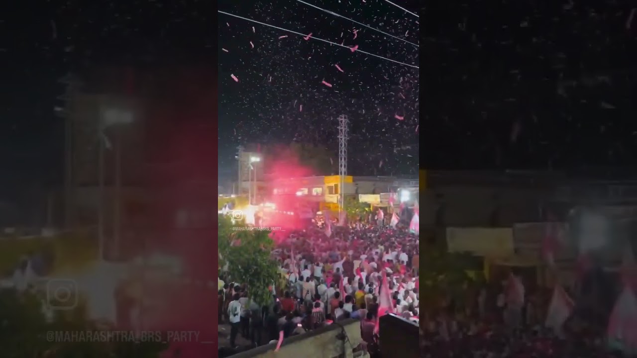 KCR Roadshow in Khammam 