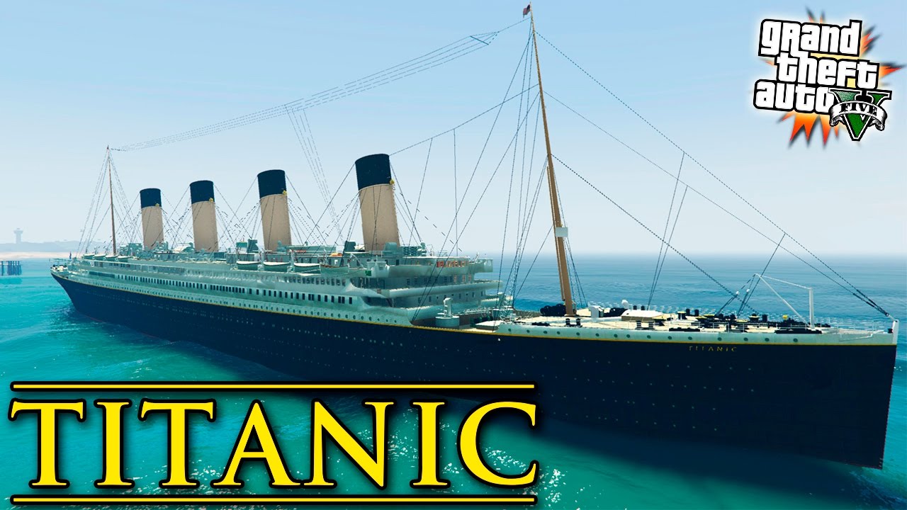ТИТАНИК В ГТА 5 (TITANIC В GTA 5) - МОДЫ В ГТА 5 (GTA 5 MODS) - YouTube