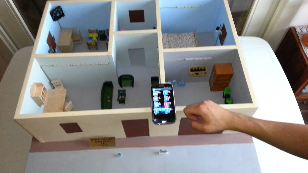 Plastico casa domotica youtube Come costruire una casa in miniatura