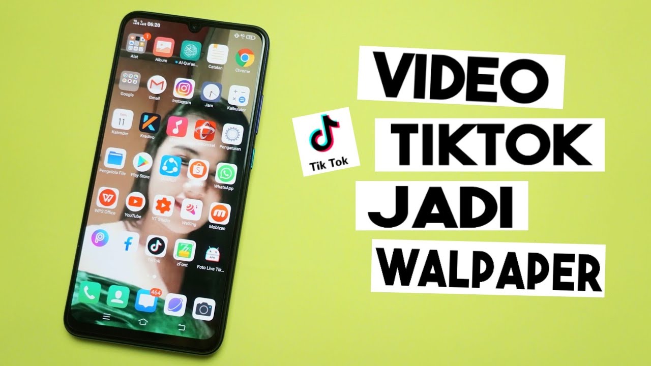 Cara Bikin Video TikTok Jadi Wallpaper - Tips TikTok 