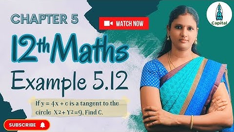 Class 12 Maths Chapter5 Example 5.12 Two Dimensional Analytical Geometry Example5.12 12th Math Ex5.1