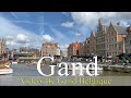 Gand belgique  city of ghent  4k  walking