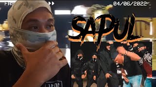 $AINT DANIEL - SAPUL ft. AARON SANTOS ( reaction video)