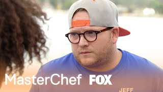 Jeff Doesn't Like Dino's Ideas | Season 8 Ep. 15 | MASTERCHEF
