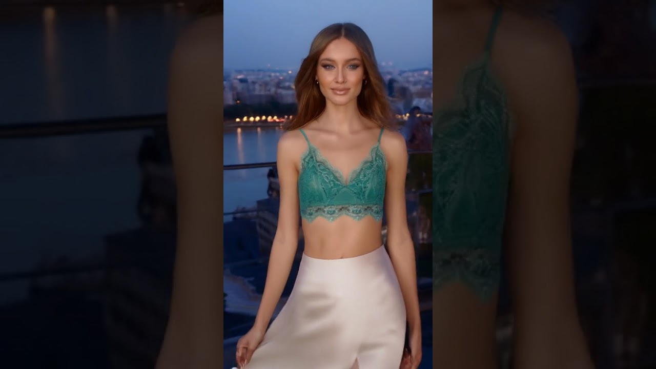 Serbian Supermodel Elegance at Danube Nights | Belgrade Rooftop Fashion