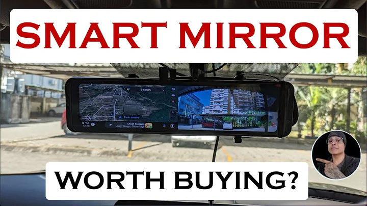 Smart Mirror with Wireless Apple Carplay, Android Auto and 4K Dashcam - AOOCCI H33 Review