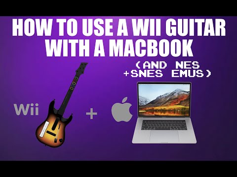 How to use a Wii Guitar Hero Controller for Nintendo emulation on MacOS Ventura 2023 (Apple Silicon)