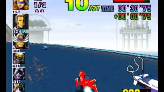 F-Zero X N64 Master Difficulty 1st Place Red Gazelle Big Blue 1
