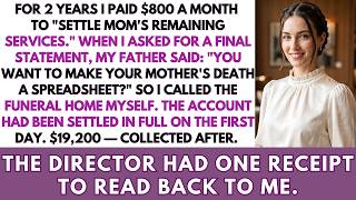 My Father Said the Funeral Costs Ran Over — Then I Called the Funeral Home