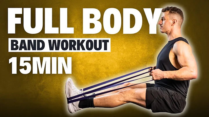 15 Min RESISTANCE BAND WORKOUT | Full Body | Follow Along