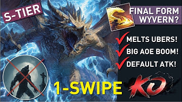 Cooking up The Strongest Wyvern Build (Basic Attack) in 0.4 | Braindead Breach & Uber Farmer