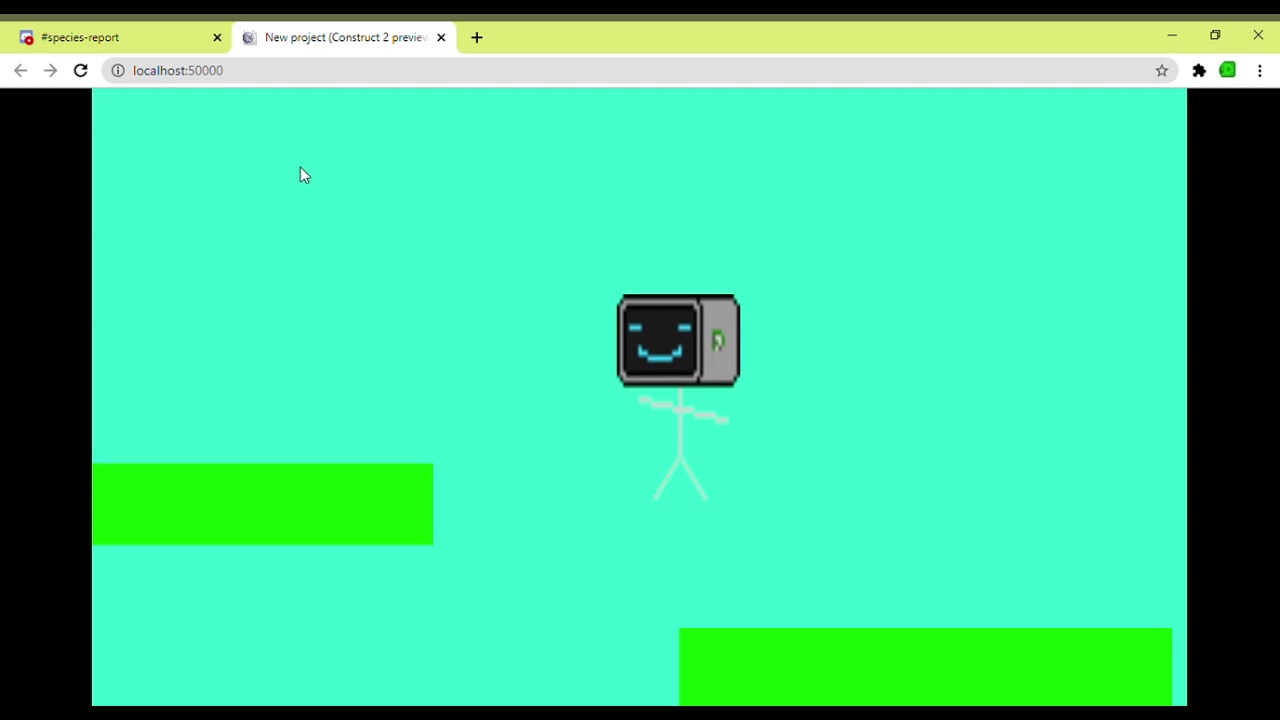 Basic Platformer moment in construct 2 - YouTube