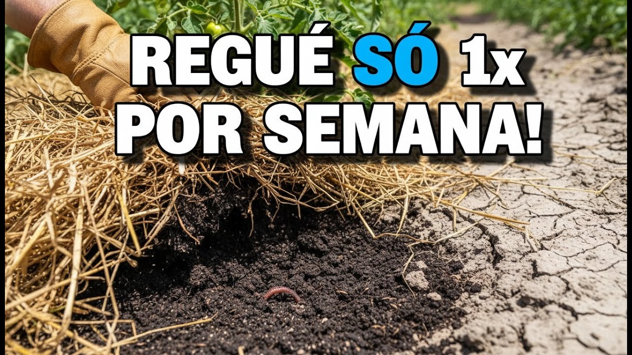Economize Água Já: 5 Truques Simples Que Reduzem a Rega em Até 80% na Sua Horta