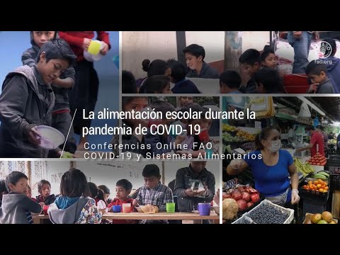 6to. webinar: La alimentación escolar durante la pandemia de COVID-19