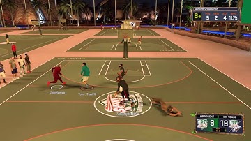 NBA 2K17 MyPark| How to get Game Point badge(Easy)