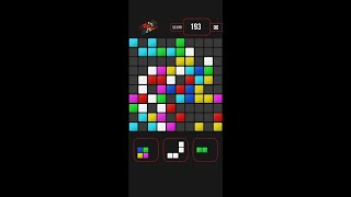 Color Blocks (by soneg84 Games) - free offline block puzzle game for Android - gameplay. screenshot 1