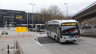 Bussen en Metro's Zuidplein en Ahoy Rotterdam Maart 2021