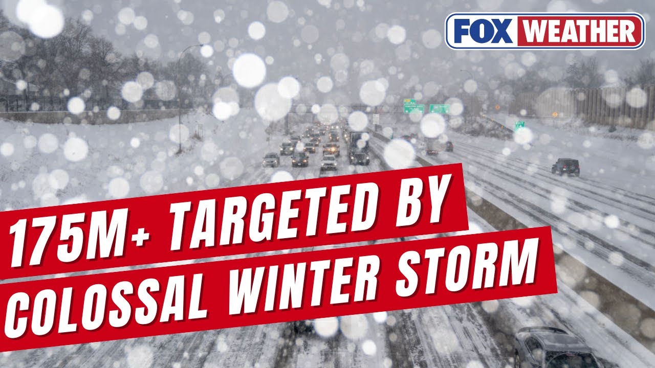 Potentially Historic Winter Storm Set To Slam 175M Across 30 States ...
