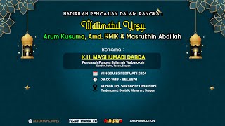 Live Pengajian Wedding Arum & Masrukhin | Fajar Irama EO | Ars Audio | Tanjungsari 25 Feb 2024