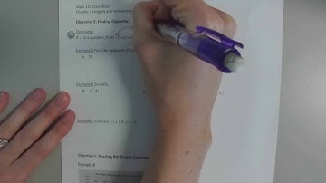 MATH 111 -  2.1 Video Lecture