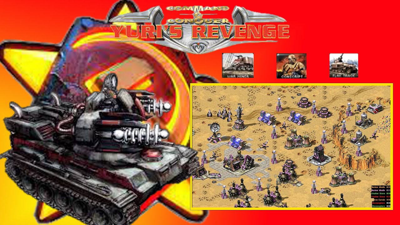 Two Game Tuesday #1 | Yuri's Revenge | 1 vs 7 + Superweapons