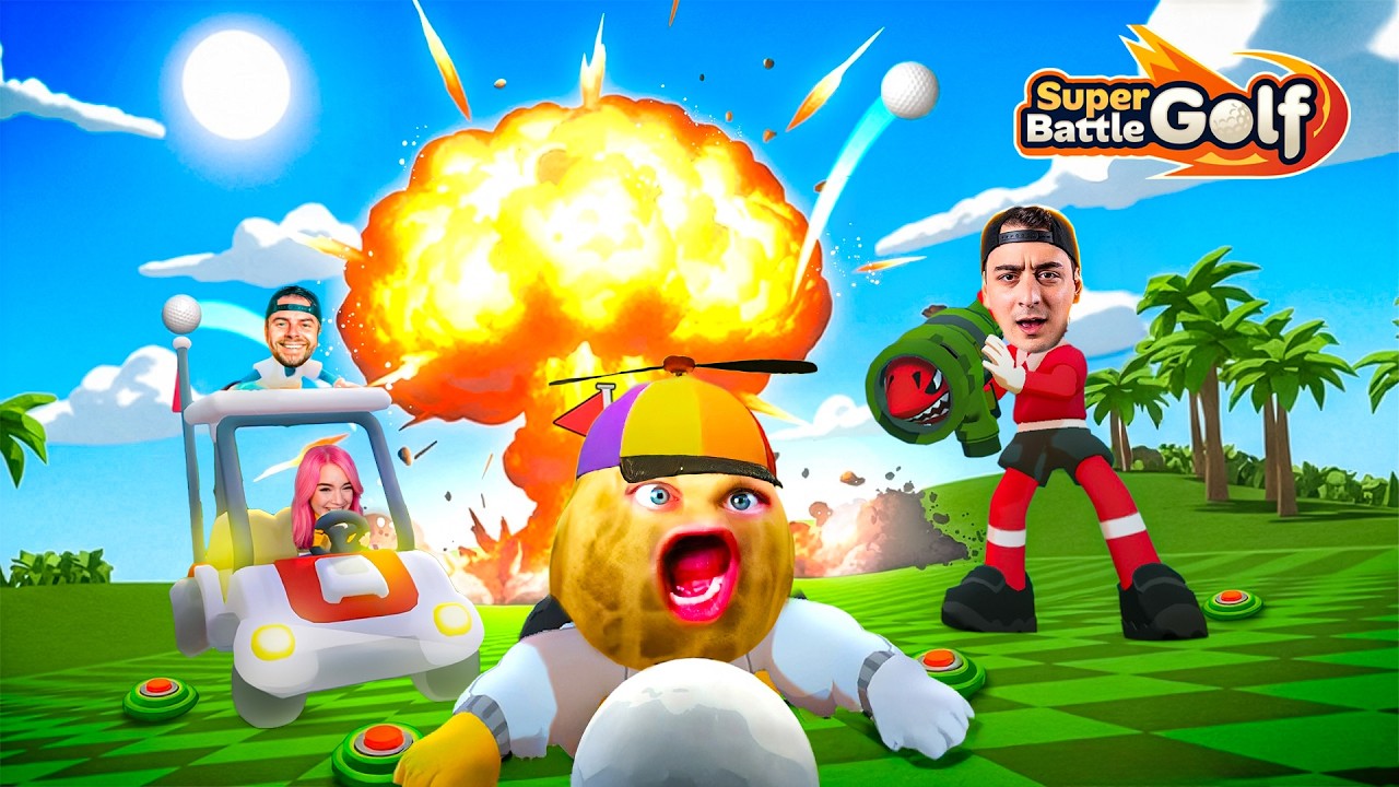 *NEW* TheBurntPeanut Goes MAX TOXIC in Super Battle Golf
