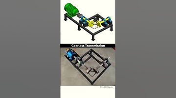 Gearless Transmission using Elbow mechanism #mechanical #engineering #cad #project #prototype #3d