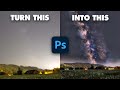How to Edit the Milky Way in STRONG Light Pollution (Complete Tutorial)