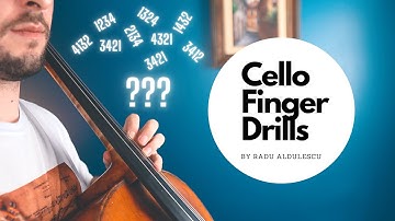 GET THE STRONGEST LEFT HAND ARTICULATION with The Cello Finger Drills by Radu ALDULESCU!