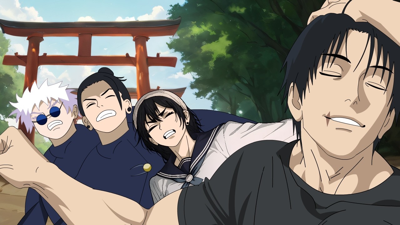 Naoya Zenin Hair Flip — but it’s Toji