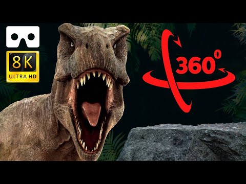 VR Jurassic Dino Park Coaster