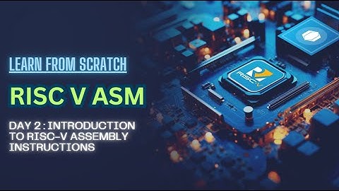 RISC-V Assembly Instructions Tutorial | Beginner