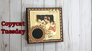 Copycat Tuesday-Mini album using Graphic 45 ABC Primer