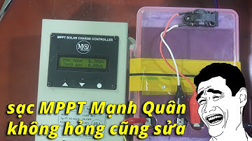 Sửa sạc mppt Mạnh Quân