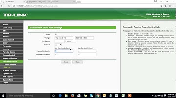 How to control bandwidth using IP Address in TP Link wifi router(TL WR740 N)| IN HINDI | 2017