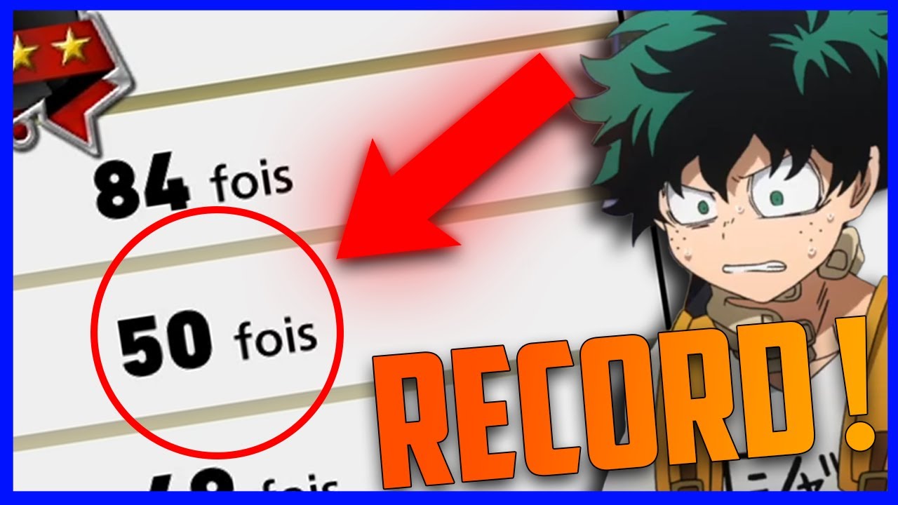 Mha Rumble Rating 50 TOP 1 sur MHA ULTRA RUMBLE #mha - YouTube