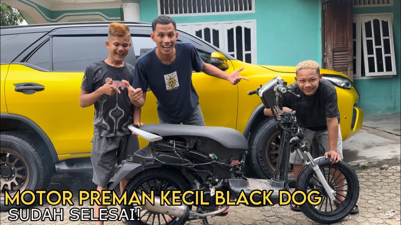 Motor Preman Kecil Black Dog Akhirnya Selesai!