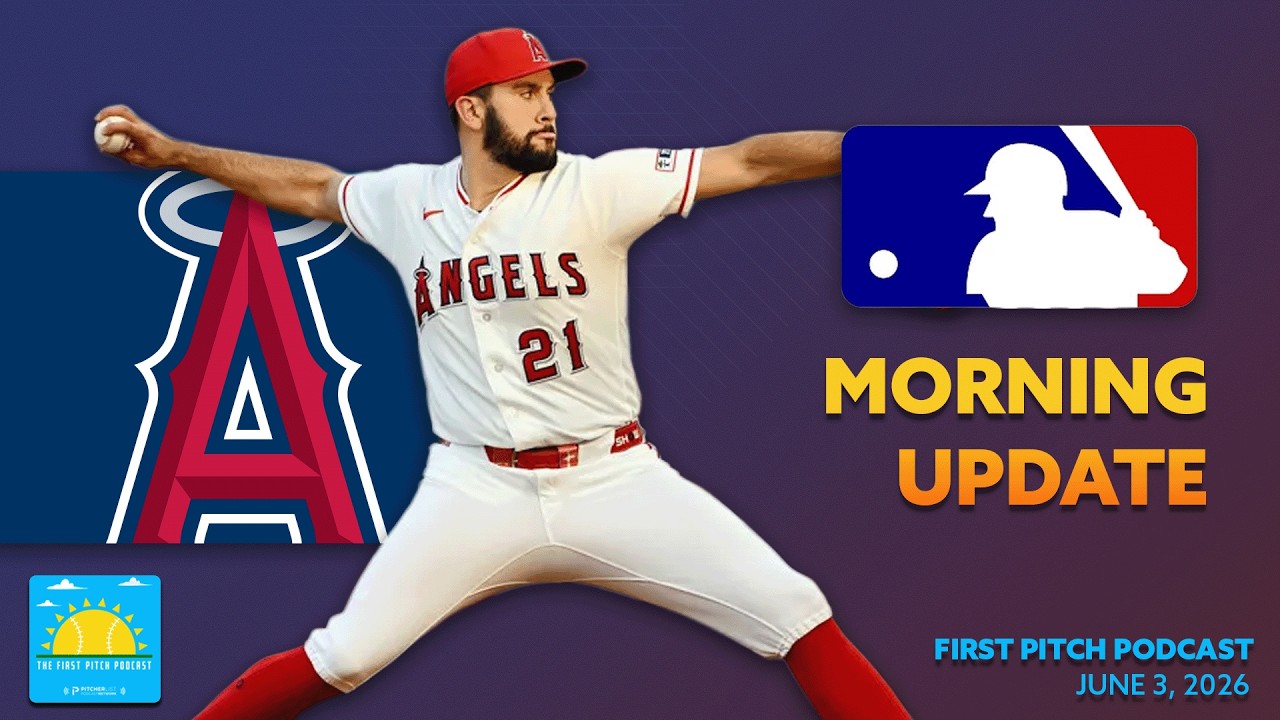 Daily Fantasy Baseball News and Notes I First Pitch Podcast 6/3/26