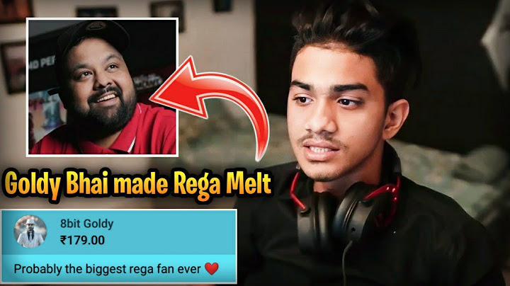 Rega Yaha Pigal Gaya💛 | Goldy Bhai made Rega Emotional