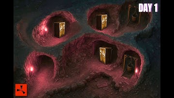 I Claimed 3 Caves on Wipe Day in Rust