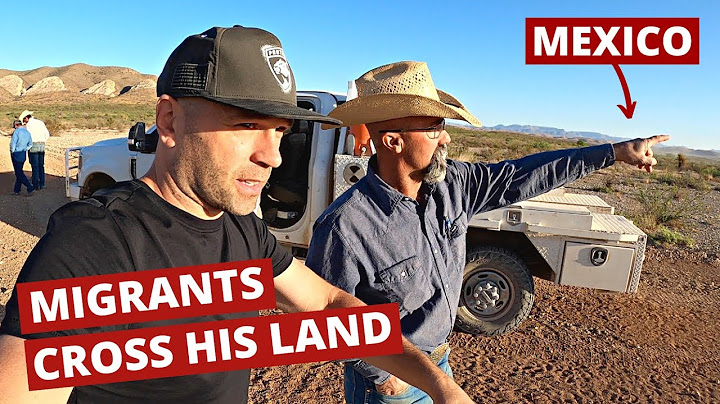 How Migrants Cross His Land In Texas - Local's Reaction  🇺🇸 🇲🇽