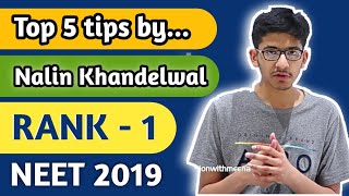 neet toppers interview|nalin khandelwal interview neet topper 2019|neet topper 2019