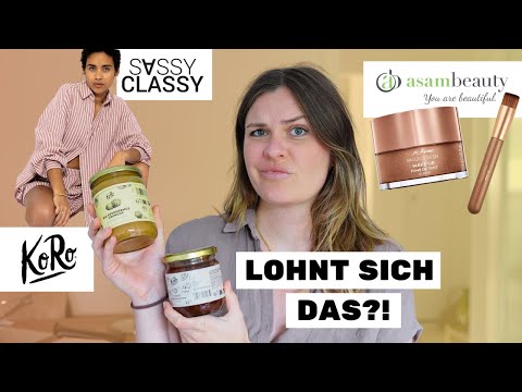 Ich teste typische Instagram Produkte: Koro, Sassyclassy & Asambeauty 🥜💄
