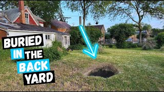 A Strange Hole in a Back Yard Leads to the Find of a Lifetime in an Underground Structure from 1890