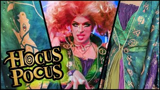 How To Disney Hocus Pocus Winifred Sanderson Costume Tutorial #hocuspocus#howto#costume#tutorial