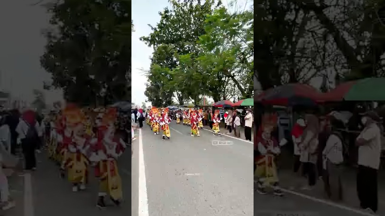 Tanpa Sound Horeg, Inilah Karnaval Pelajar di Desa Gendoh Banyuwangi Tampilkan Ragam Nusantara