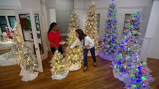 Pohon Natal ramping berujung salju Twinkle oleh Valerie di QVC screenshot 4