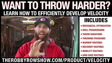 Want To Throw Harder? | Velocity Development eBook | Robby Rowland